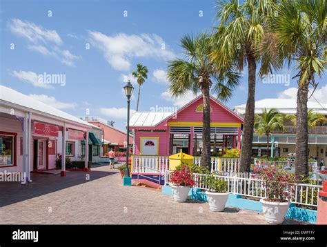 Freeport Bahamas Shopping Marketplace Stock Photo - Alamy