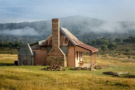 Image of Old country homestead from 1870's in rural Australia. The home ...