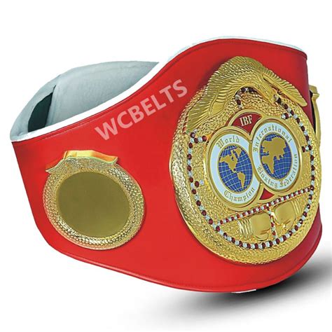 IBF INTERNATIONAL BOXING FEDERATION Title Belt – WC BELTS