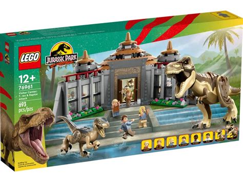 All the LEGO Jurassic Park Visitor Center easter eggs! | Jurassic Toys