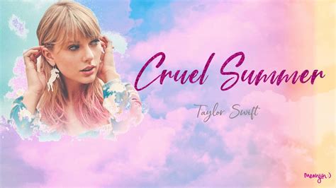 Taylor Swift - Cruel Summer | Lyrics - YouTube