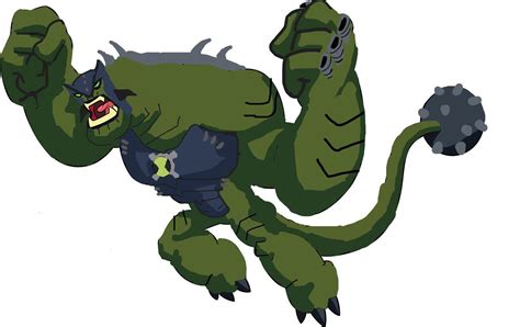 Made this ultimate reboot humungousaur. : r/Ben10