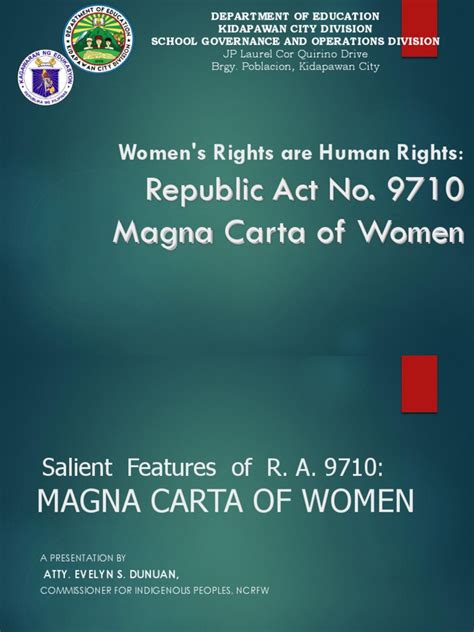 Magna Carta of Women | PDF | Social Exclusion | Empowerment