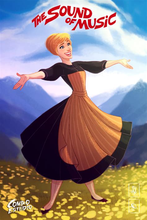 Julie Andrews - The Sound Of Music by andersonmahanski on DeviantArt