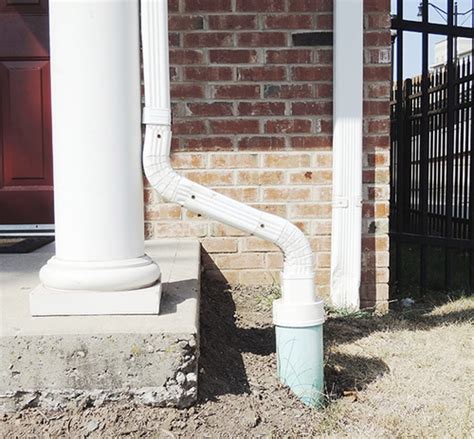 Downspout Drain Repair in Akron OH | Cracked & Clogged Drain