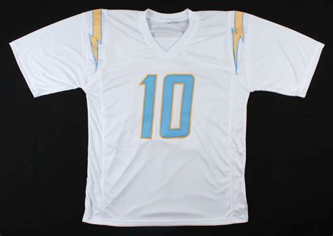 Justin Herbert Signed Jersey (Beckett COA) | Pristine Auction