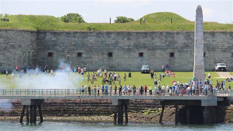 Fort Independence - Castle William (U.S. National Park Service)