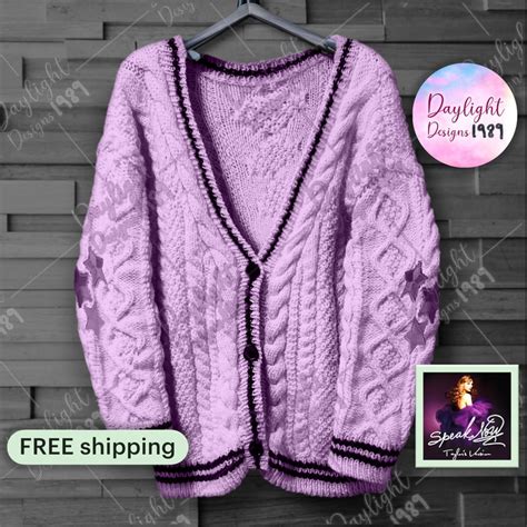 Taylor Swift Cardigan Taylor Swift Speak Now Cardigan Speak - Etsy