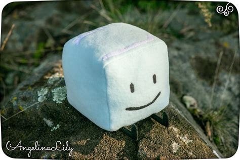 BFDI Ice Cube Handmade Plush Toy Icy Plush Battle for Dream - Etsy