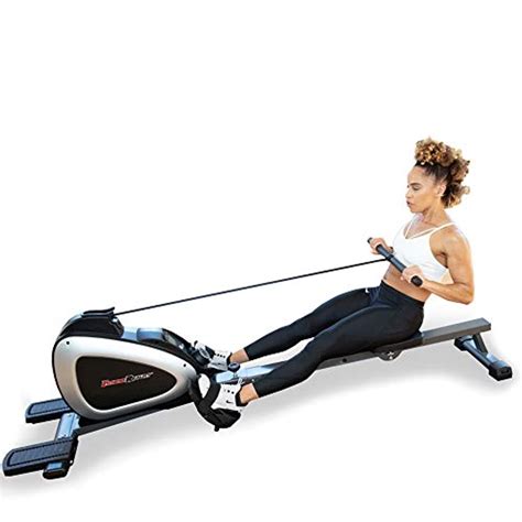 FITNESS REALITY 1000 PLUS Bluetooth Magnetic Rower Rowing Machine with Extended Optional Full ...