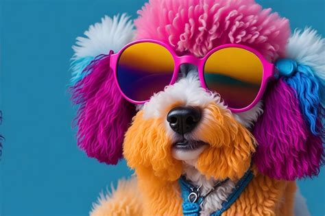 Premium AI Image | poodle dog