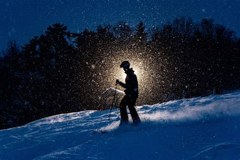 Night Skiing — Waterville Valley Resort