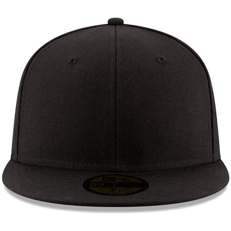 New Era Black Blank 59Fifty Fitted Hat