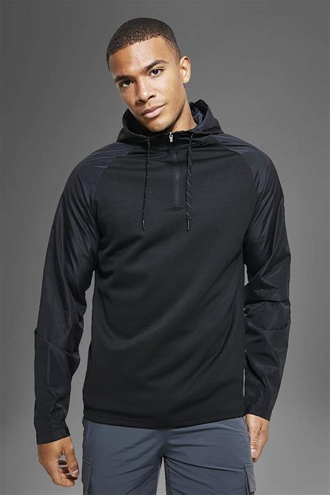 Mens Workout Pullovers | Men's Workout Hoodies | boohoo USA