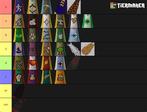 OSRS Cape Tier List (Community Rankings) - TierMaker