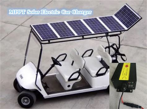 MPPT Solar Electric Car Charger For 72v battery Storage battery car ...