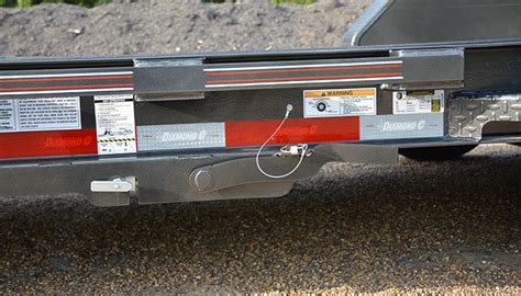 Tilt Trailer Hydraulic Dampening System - Loading Options - Diamond C Trailers