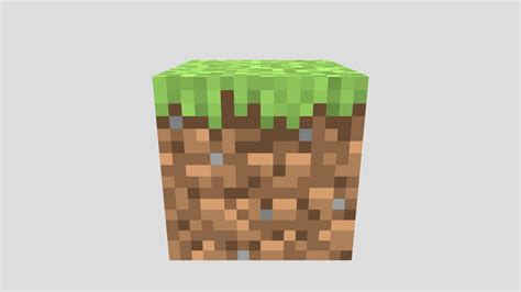 minecraft grass block - Download Free 3D model by trmhtk2 [fac176c] - Sketchfab