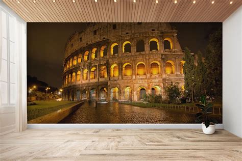 Colosseum Night View – Print A Wallpaper