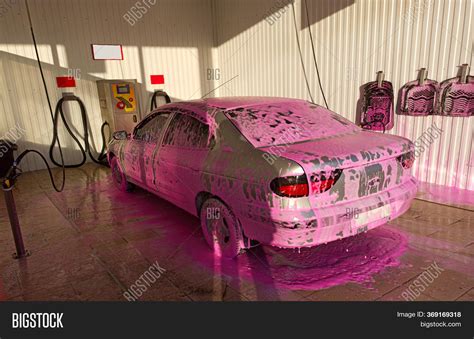 Car Wash Pink Foam. Image & Photo (Free Trial) | Bigstock