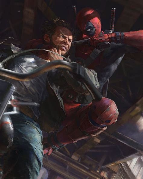 Wolverine vs. Deadpool Corps. in Badass Fan Art — GeekTyrant