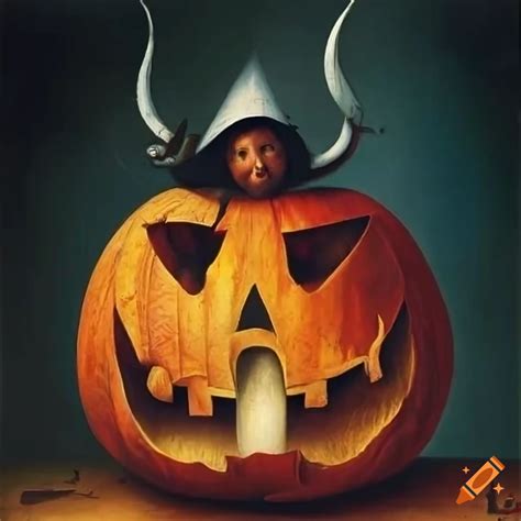 Halloween-inspired hieronymus bosch artwork