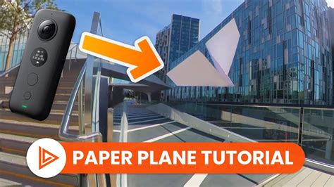 How To Make A Paper Plane Video Insta360 ONE X Tutorial | Panoramic & VR world news