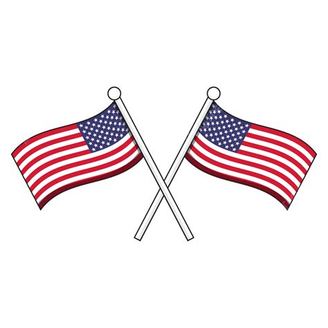 American Flag Illustration Vector, American, Flag, Patriot PNG and Vector with Transparent ...