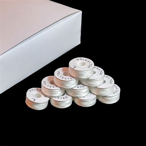 144 L Paper Sideless Prewound Bobbins for Embroidery Machine