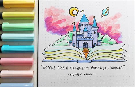 Create a Fantasy Book Illustration - Tombow USA Blog