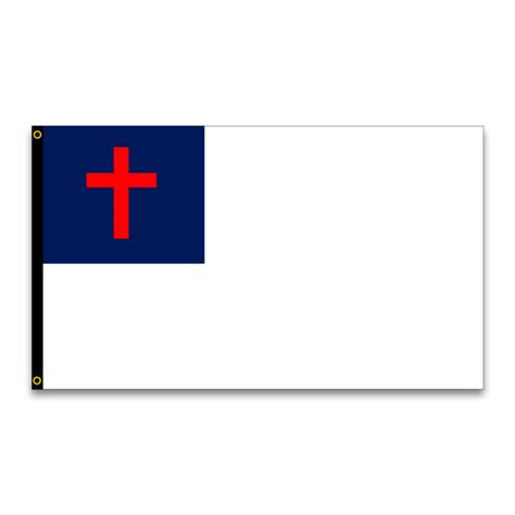 Christian Premium 3x5 foot Flag OR Optional Flag with Mounting Kit