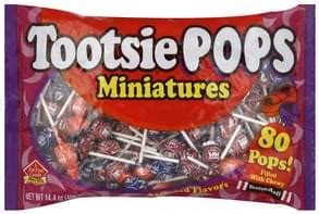 Tootsie Pops Sugar Free, Assorted Flavors Miniatures - 2.6 oz ...