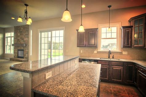 Kitchen Island With Granite Top And Breakfast Bar - Foter