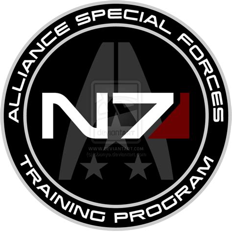 Mass Effect N7 Training Program Custom Logo by cbunye.deviantart.com on ...