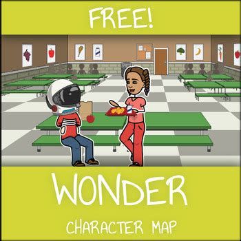 FREE Wonder Character Map Worksheet by Storyboard That | TPT