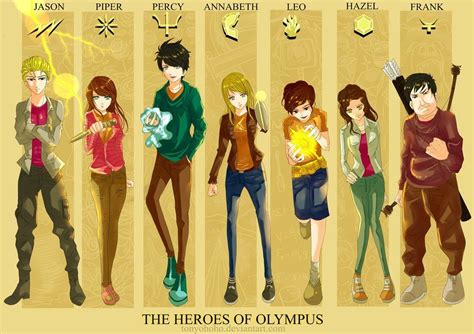 Heroes Of Olympus Fan Art The Seven