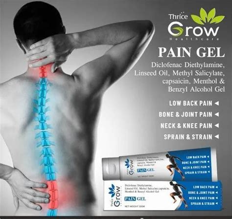 Diclofenac Pain Gel, Packaging Size: 30 Grams at Rs 13.50/tube in Ambala | ID: 24018425330