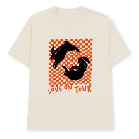 HARRY STYLES BUNNY LOVE ON TOUR TEE