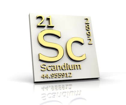 Scandium, Chemical Element - uses, elements, metal, number, name ...