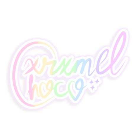 My watermark transparent PNG by CxrxmelChoco on DeviantArt