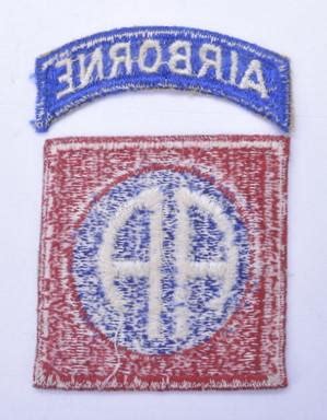 WorldWarCollectibles | US WW2 82nd Airborne Division Shoulder Patch