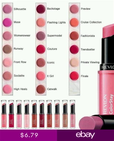 Revlon Colorstay Lipstick Colour Chart | Makeupview.co