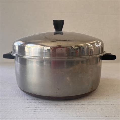 Revere Ware 1801 Copper Bottom Cookware, Copper Stockpot, USA Cookware ...