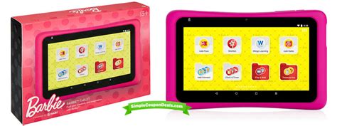 Barbie Pink Kids Android Tablet $42.69 (Orig $80) + Free Shipping ...