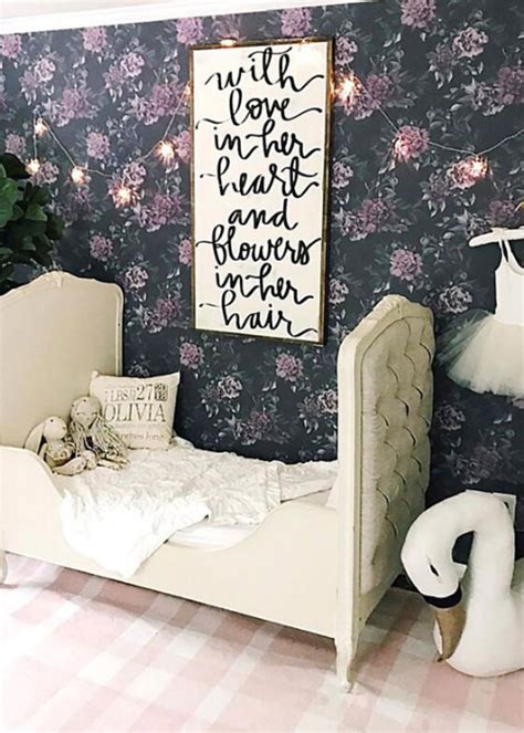 25 GORGEOUS WALLPAPERS FOR GIRLS ROOMS - Nursery Design Studio