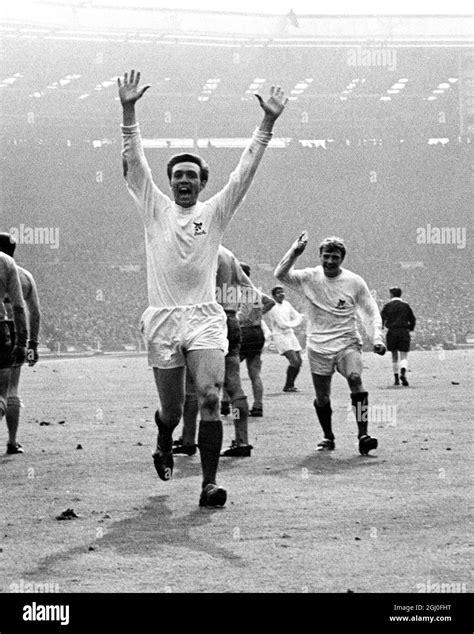 1968 FA Cup Final West Bromwich Albion v Everton Jeff Astle celebrates ...