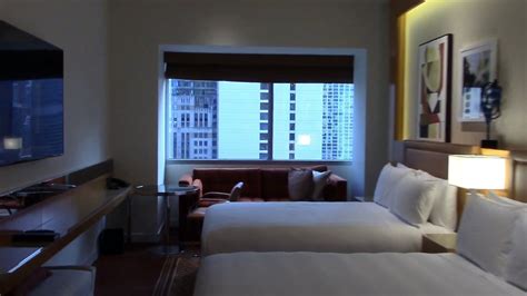 Conrad Chicago Hotel Room Tour - YouTube