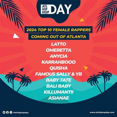 Top 10 Female Rappers Coming out of Atlanta - ATL HIP HOP DAY