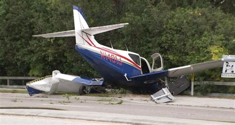 Plane crash in Central Florida caught on police dash cam - WSVN 7News ...