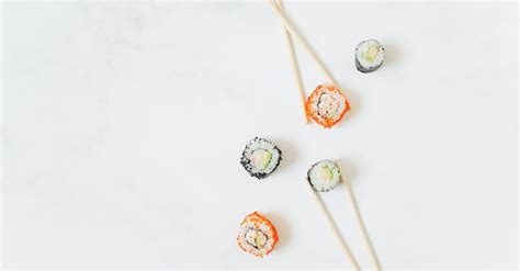 Sushi with Chopsticks · Free Stock Photo